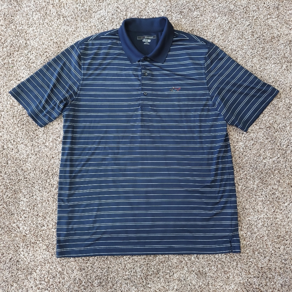 Greg Norman play dry Golf polo shirt NWOT